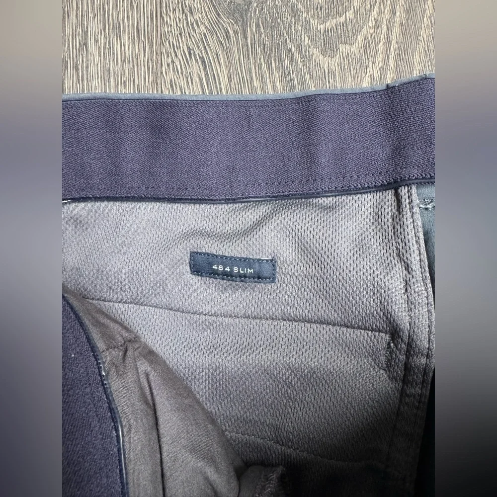 J.Crew 484 Slim-Fit Tech Pant in Blue Gray Size 34